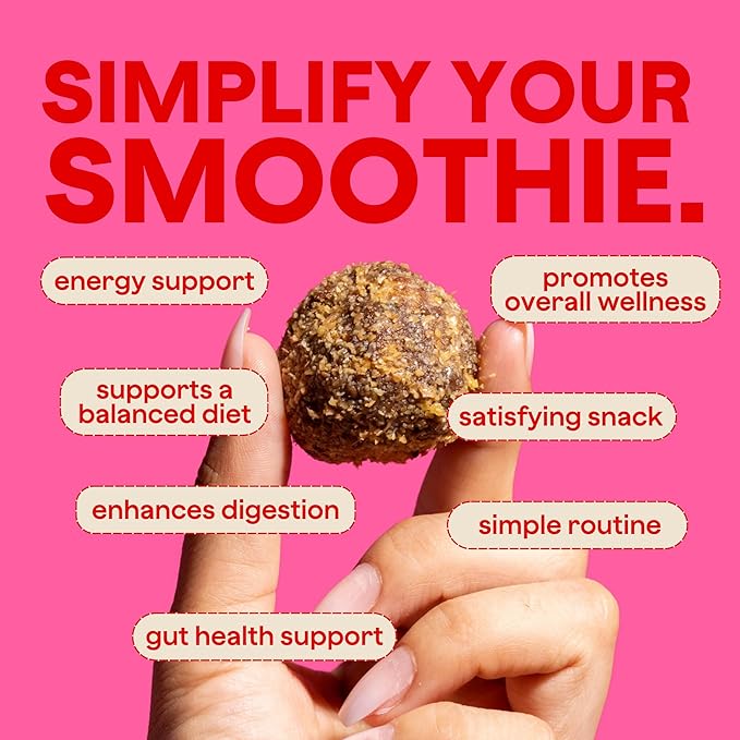 The Bomb Co. Blender Bomb, The OG, Superfood Smoothie Mix with Chia Seeds, Hemp Seeds, Flax Seeds