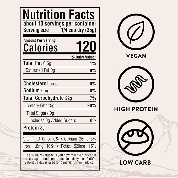 SIMPLi Regenerative Organic Certified Black Beans, Creamy and Rich Flavor, Immune-Boosting Vitamin