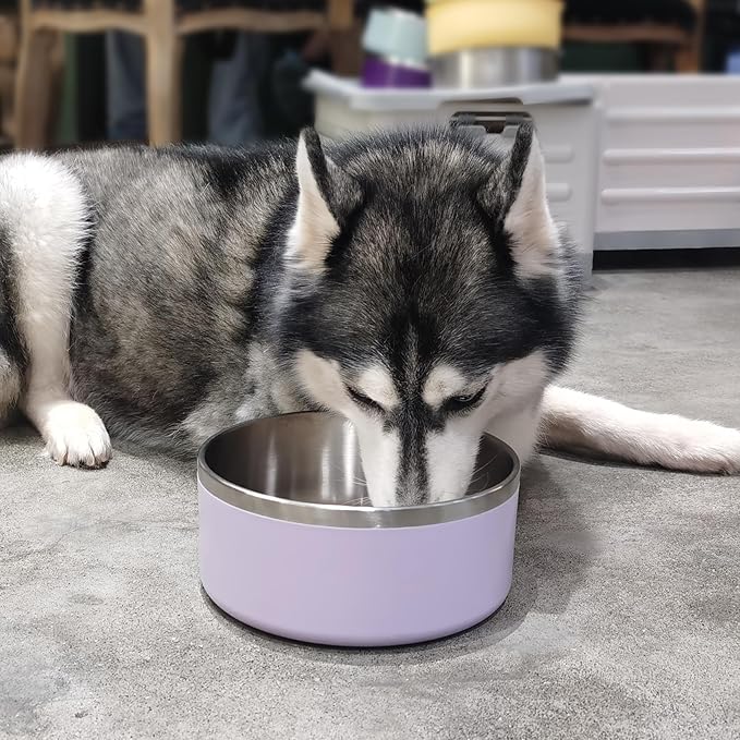 Stainless Steel Dog Bowls, Metal Dog Bowls, Water Bowl for Dogs, Dog Food Bowls, Pet Bowls for