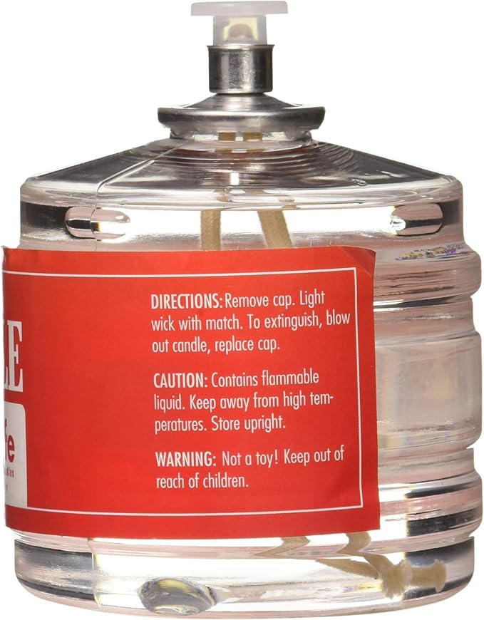 CandleLife Emergency Survival Candle (Set of 4) - 115 Hours Long Lasting Burning Time - Great
