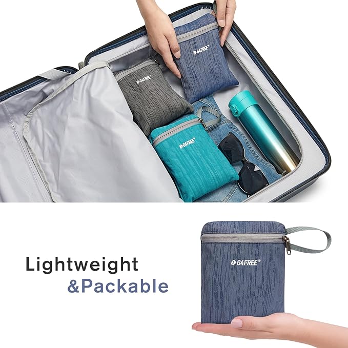 G4Free 10L/15L Hiking Backpack Lightweight Packable Hiking Daypack Small Travel Outdoor Foldable