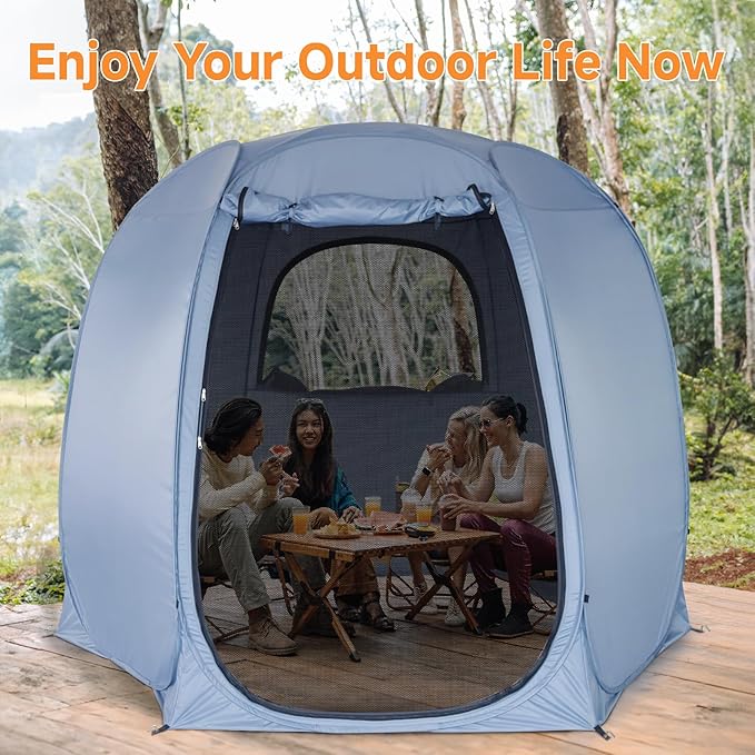 Alvantor Pop Up Screen Tent House Room Instant Outdoor Camping Canopy Sun Shelter Gazebo for Patio