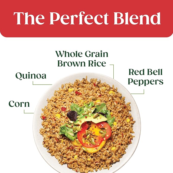 SEEDS OF CHANGE Certified Organic Spanish Style Rice With Quinoa, Peppers & Corn, Organic Food
