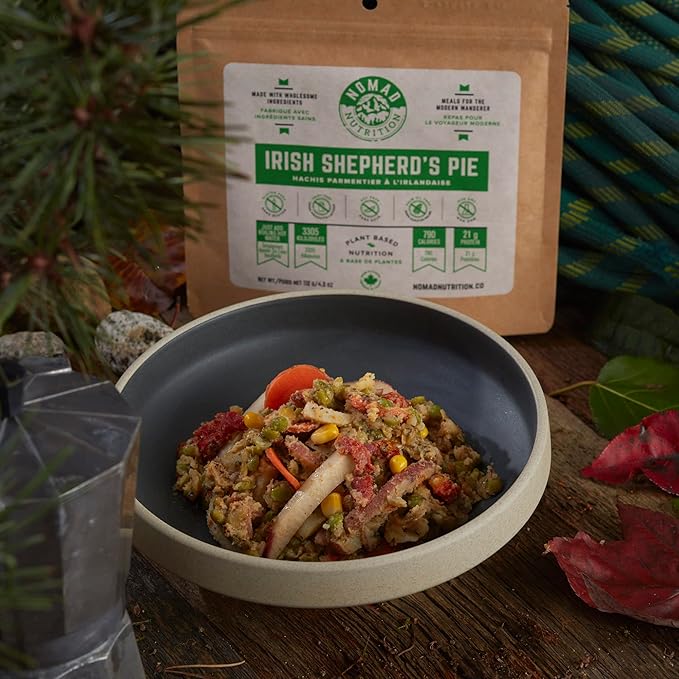 Nomad Nutrition ??Irish Shepherd?™s Pie | High Energy, All Natural Ingredients | Gluten, Dairy &