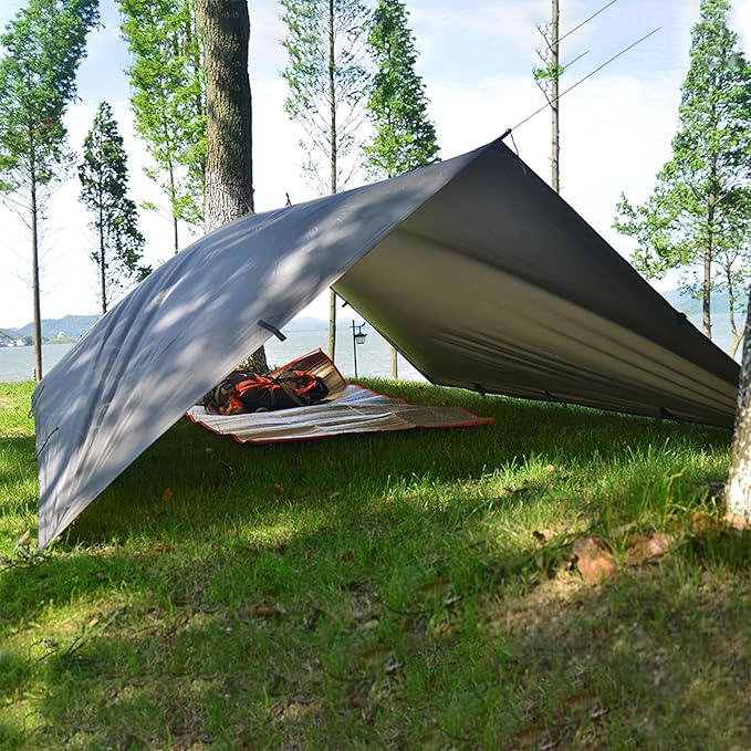 KALINCO Tent Tarp, Picnic Mat Camping Tarp Tent Hammock Tarp, pu Waterproof Camping tarp Tent Rain