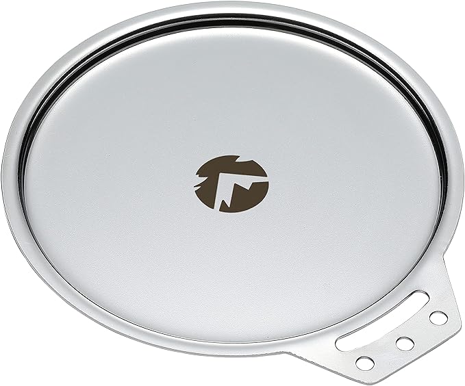 camping moon CAMPINGMOON 304 Stainless Steel Plate Lid for Sierra Cup φ12cm S-SG