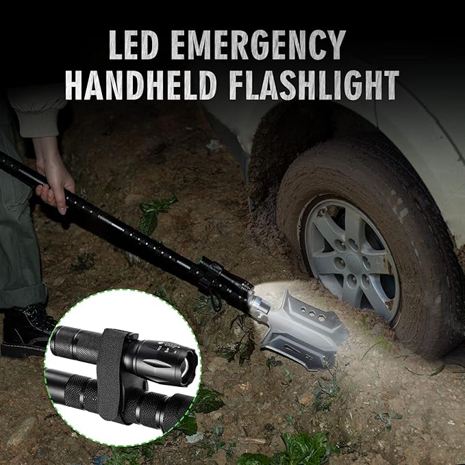 Camping Shovel Axe Outdoor Survival Shovel Set with High Carbon Steel Camping Gear for Men Outdoor
