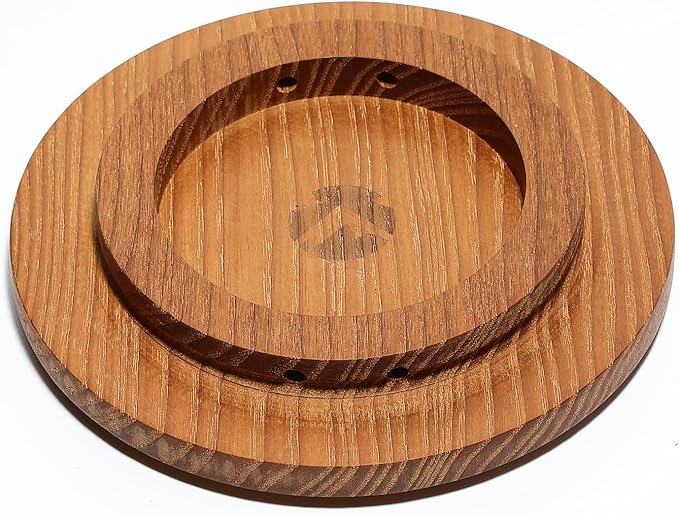 camping moon CAMPINGMOON Wood Coaster Sierra Cup Lid φ12cm S-MG