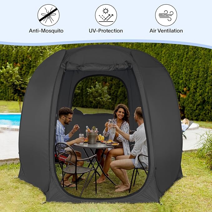 Alvantor Pop Up Screen Tent House Room Instant Outdoor Camping Canopy Sun Shelter Gazebo for Patio