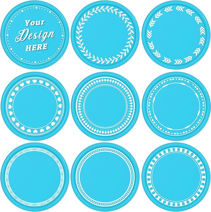 200-1000 Custom Plastic Poker Chips,Drink Chips,Personalized Your Own Logo, Image and Text, Double