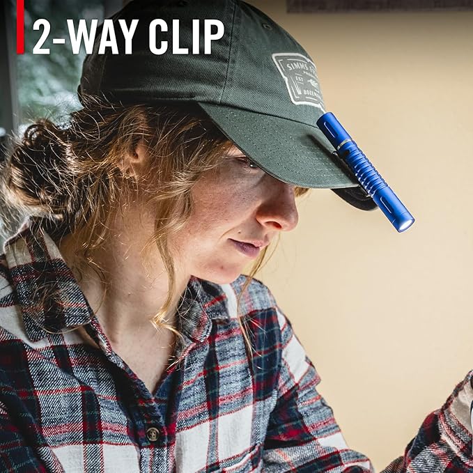 COAST XT10R 280 Lumen USB-C Rechargeable Pocket Flashlight/Penlight with TWIST FOCUS and Two-Way