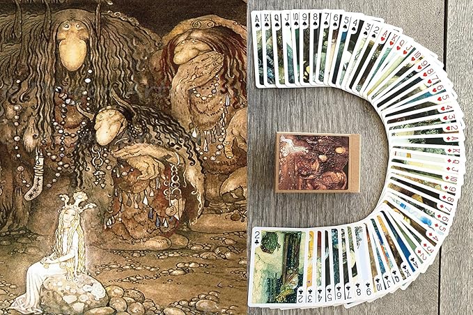 Scandinavian Troll Kingdom Playing Cards (Poker Deck 54 Cards All Different) Scandinavian Trolls