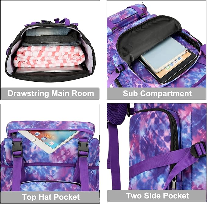 Hiking Backpack for Men 70L/100L Camping Backpack Military Rucksack Molle 3 Days Assault Pack for