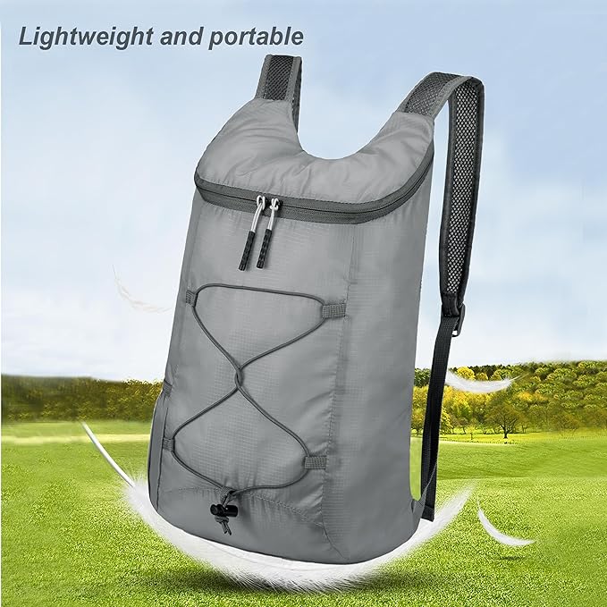 16L Lightweight Foldable Hiking-Backpack Small Packable-Daypack For Travel,Ultralight