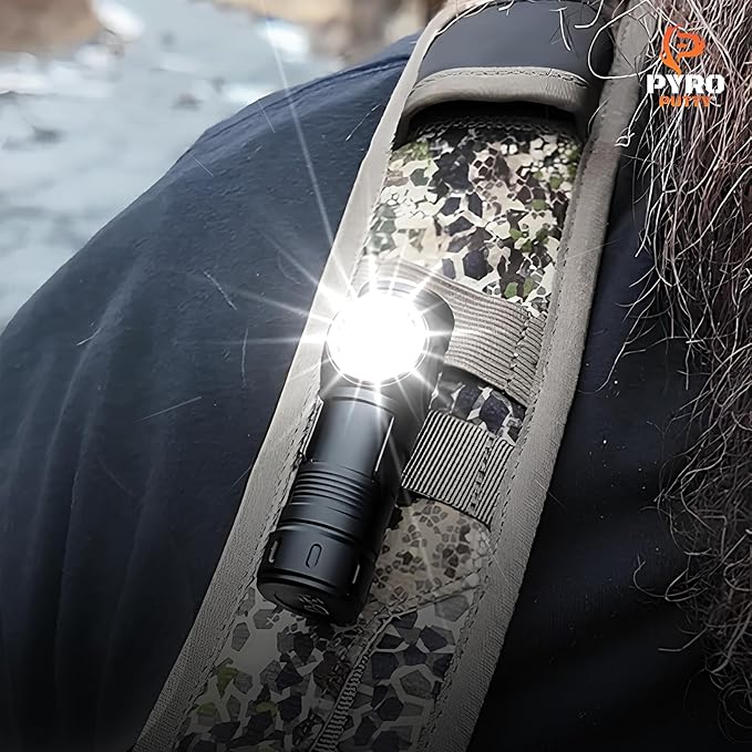 Phone Skope 3oz. Waterproof LED Headlamp with Red Light, Hands Free Torch for Hunting, Camping, or