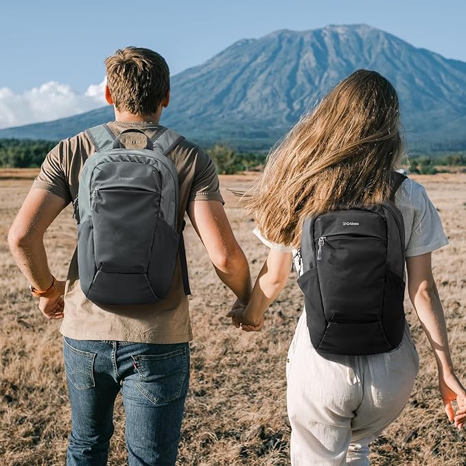 G4Free Packable Hiking Backpack 20L Lightweight Foldable Travel Daypack with Thickened Back Panel