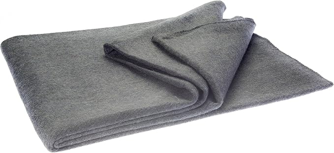 SE Grey Warm 3-lb. Blanket (60" x 80") with 70% Wool - BI60802GR