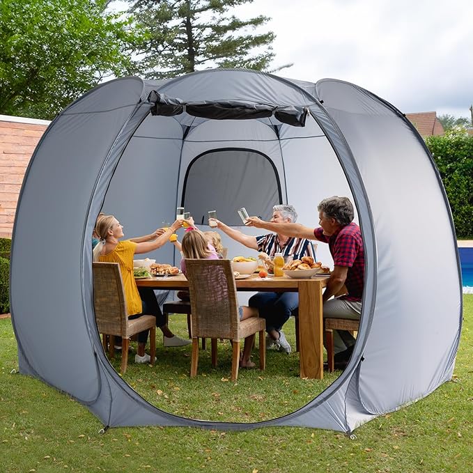 Alvantor Pop Up Screen Tent House Room Instant Outdoor Camping Canopy Sun Shelter Gazebo for Patio