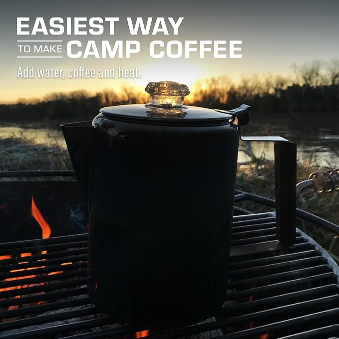 COLETTI Bozeman Percolator Coffee Pot — Camping Coffee Pot, Camping Coffee Makers – America’s