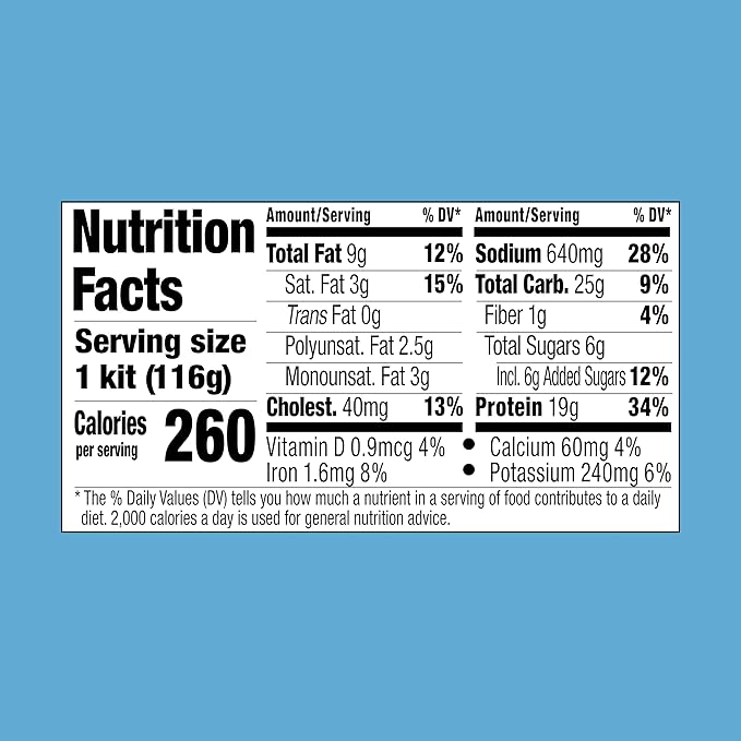 StarKist Lunch To-Go Chunk Light Mix Your Own Tuna Salad (Pouch), 4.5 Ounce Kit (Pack of 5)