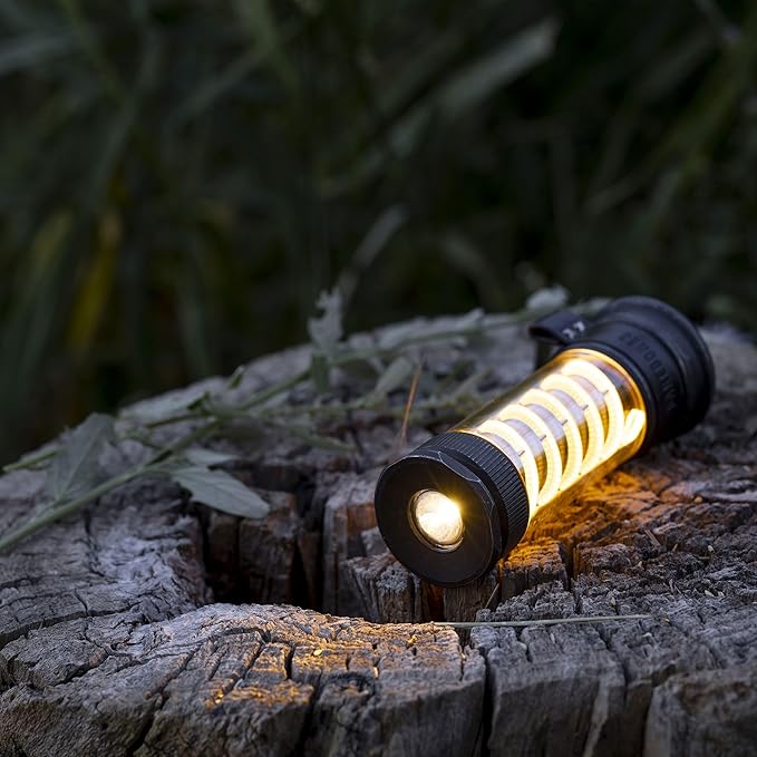 Barebones Edison Light Stick ??Tumbled Steel, USB Rechargeable LED Lantern and Flashlight with 7