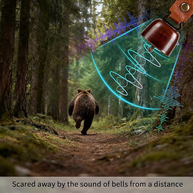Rechargeable Bear Horn with 130dB Loud Alarm & LED Strobe Light – Ultra-Lightweight Personal Safety