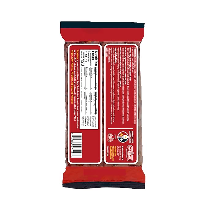 Ragin' Cajun Seasoned Petite Red Beans - 16 oz Bag, Gluten-Free, No MSG - Authentic Louisiana