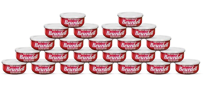 Beurdell French Salted Real Canned Butter 100% Natural Pasteurized Butter A real butter from France