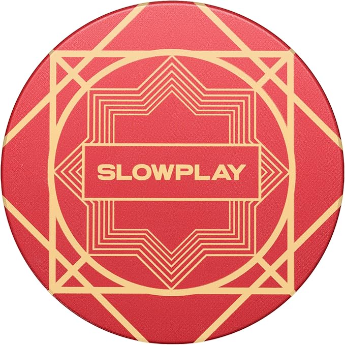 SLOWPLAY Nash Ceramic Poker Chips in Bulk, Casino Grade Ceramic 12-Gram Poker Chip for Texas
