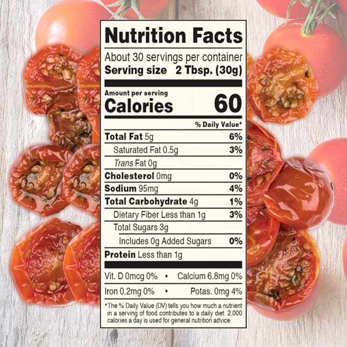 Roland Foods Oven Roasted Tomatoes, Marinated with Garlic and Oregano, Specialty Imported Food