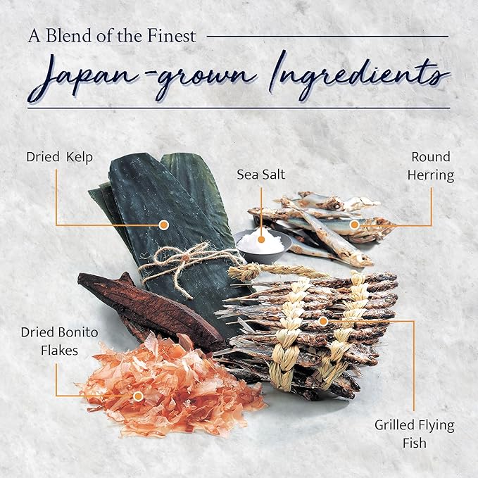 Kayanoya Dashi, Original Dashi Stock Powder, Dashi Powder with Superb Flavor from Bonito Flakes