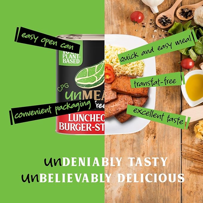 unMEAT Plant Based Meat | Easy to Prepare Plant Based Protein | Vegan Meat with Less Calories