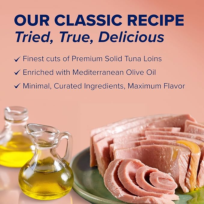 Rio Mare Solid Light Skipjack Tuna in Olive Oil, 5.6 Ounce Can (Pack of 12), Italy's No.1 Tuna