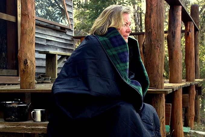 DOWN UNDER OUTDOORS Large Waterproof Windproof Extra Thick 350 GSM Quilted Fleece, or Sherpa