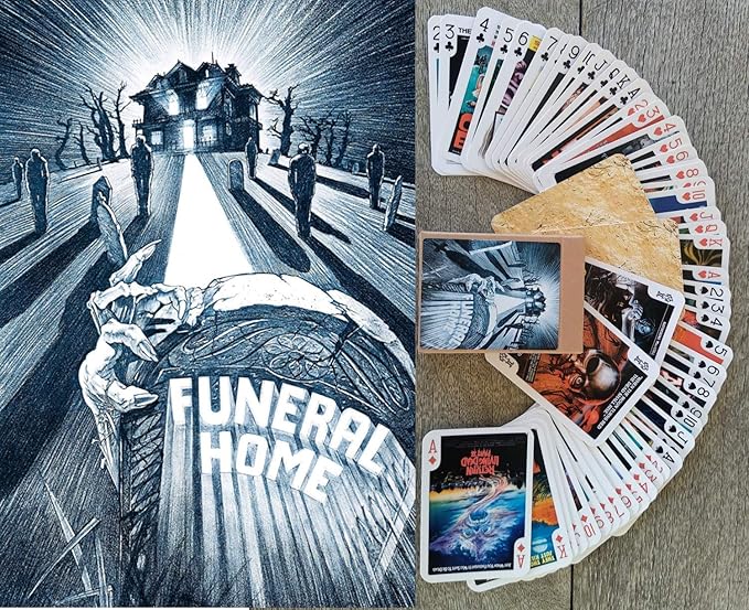 Zombies Playing Cards (Poker Deck 54 Cards All Different) Vintage Trash Horror Thriller Movie