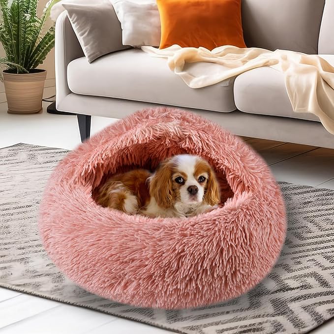 Cat Beds for Indoor Cats,Cat Cave for Puppy and Kitty,Calming Small Dog Bed for Small Dogs with