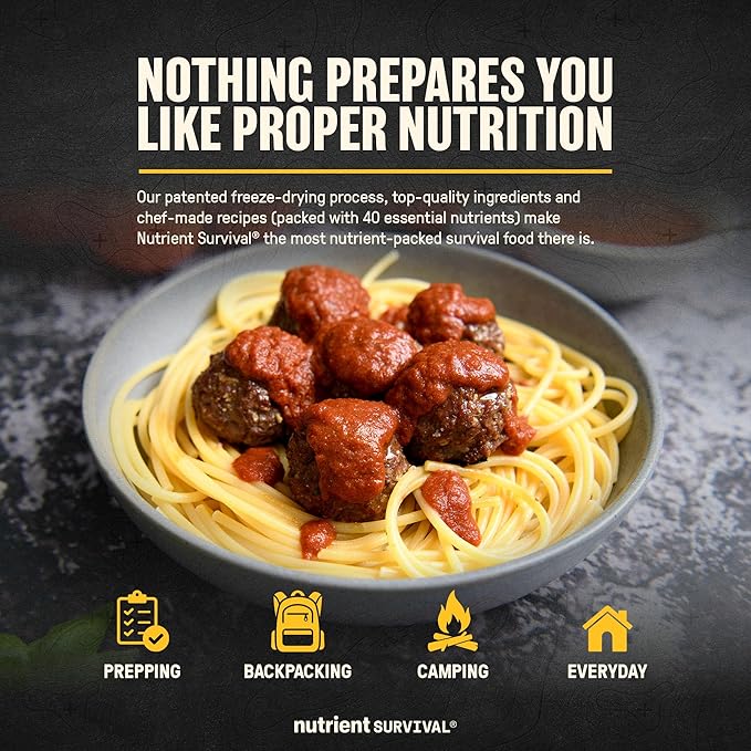 Nutrient Survival Tomato Powder, Powdered Vitamin Tomato (30 Servings) Emergency Food Supply &