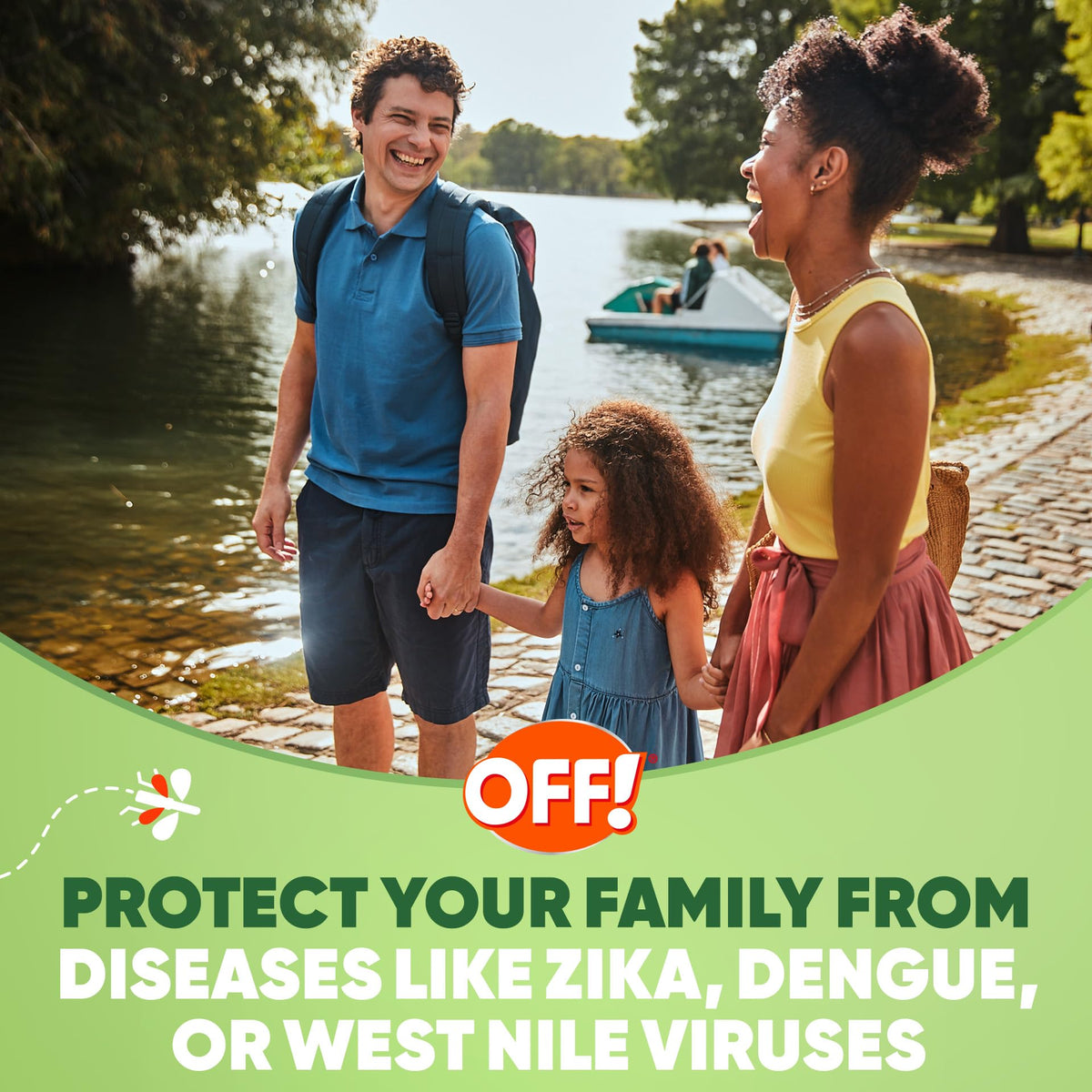 OFF! Deep Woods Travel Size Insect Repellent Aerosol, Dry, Non-Greasy Formula, Bug Spray with Long