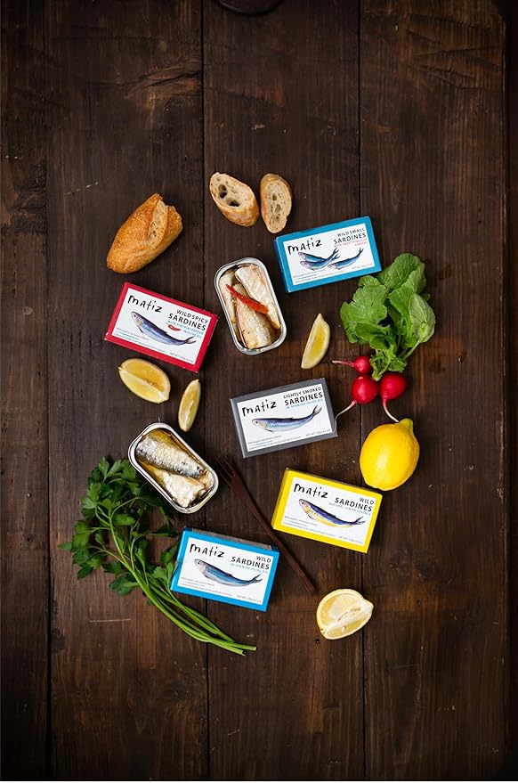 Matiz Seafood Variety Pack Sampler |10 pack|, 1 can each of Matiz Seafood Line