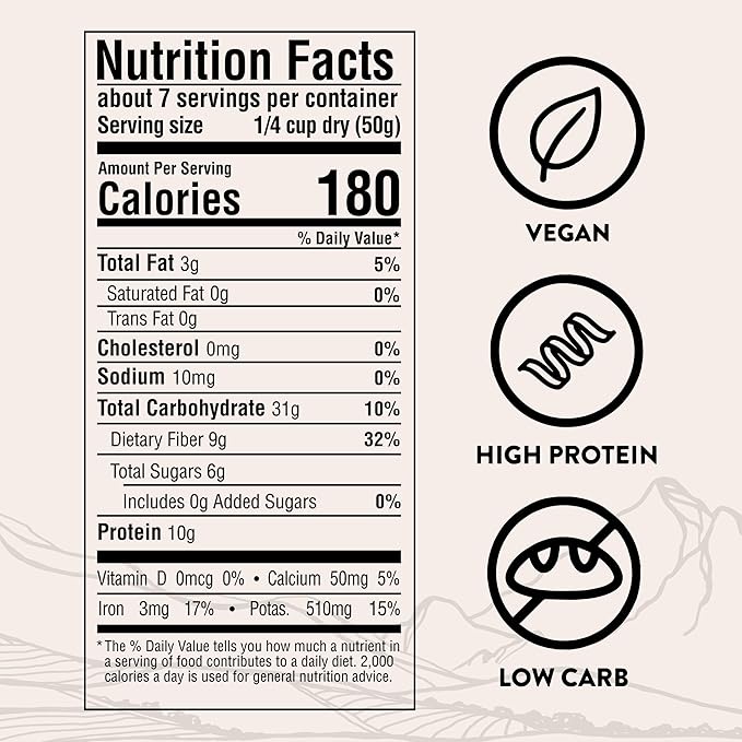 SIMPLi Regenerative Organic Certified Chickpeas, High in Fiber and Protein, Plant-Based Protein