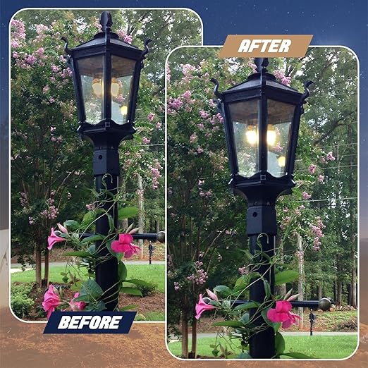 12 Pcs Gas Lamp Mantles Preformed Gaslight Pre Formed Gas Light Mantel for Outdoor Indoor Lantern