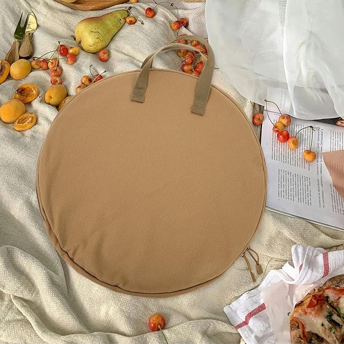 Garneck Outdoor Cast Iron Skillet Storage Bag Portable Frying Pan Pouch for Camp Cooking Convenient