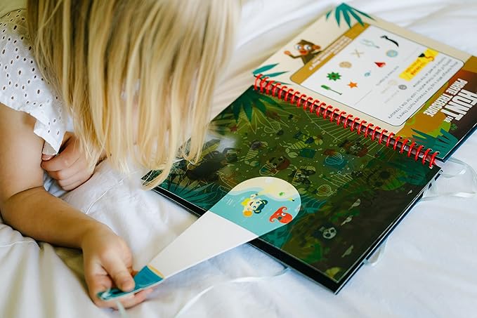 Chuckle & Roar Seek & Find Flashlight Activity Book