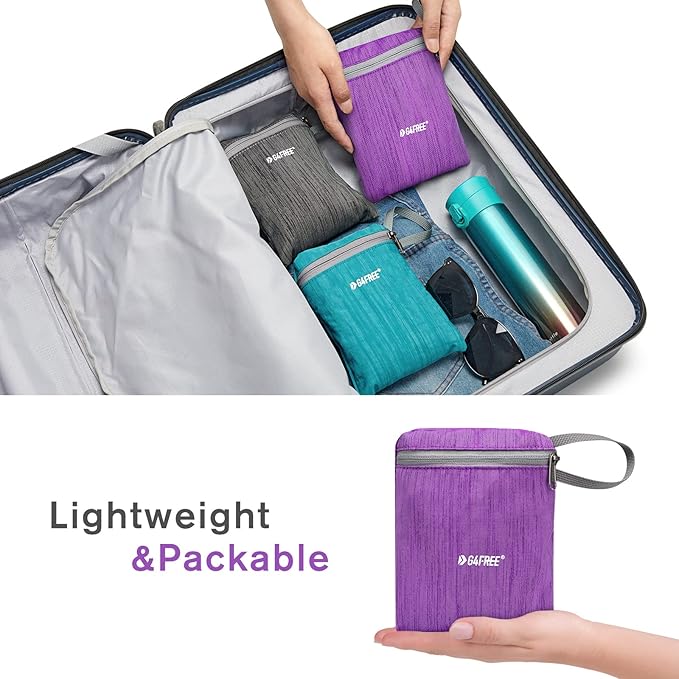 G4Free 10L/15L Hiking Backpack Lightweight Packable Hiking Daypack Small Travel Outdoor Foldable
