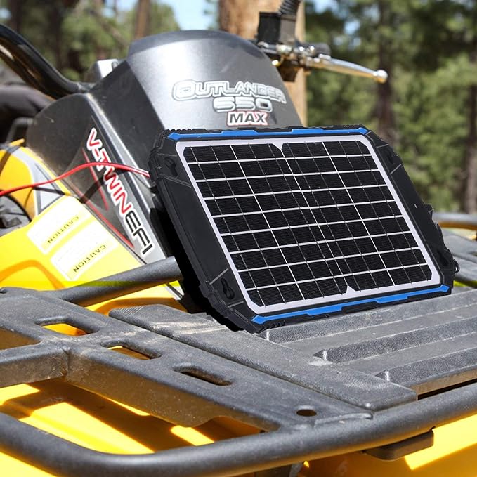 SUNER POWER Waterproof 10W 12V Solar Battery Charger & Maintainer Pro, Built-in UltraSmart MPPT