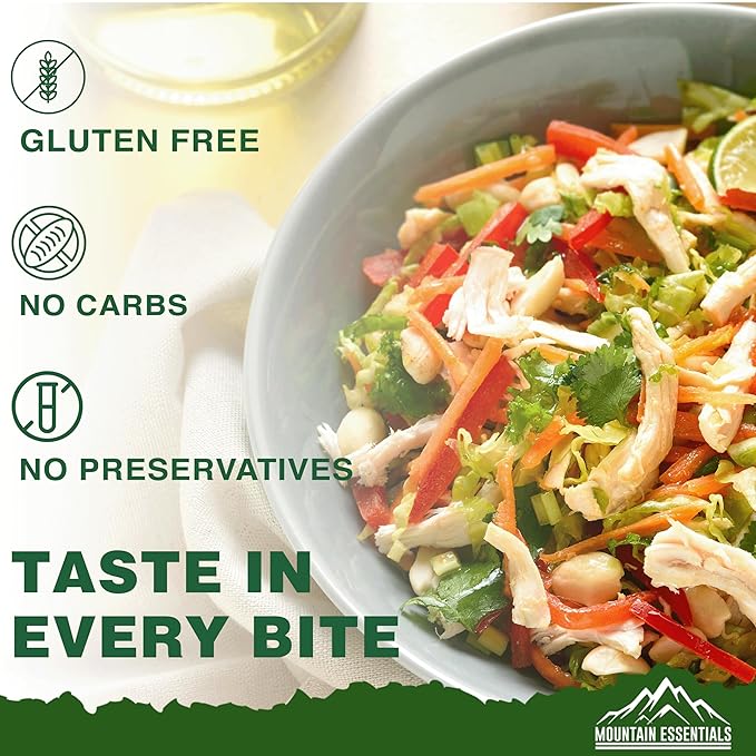 MOUNTAIN ESSENTIALS All Natural Canned Turkey 28 Oz – Fully Cooked, Ready to Eat White Meat