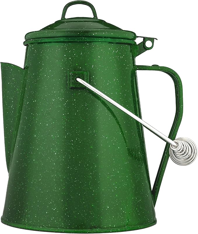 COLETTI Classic Camping Kettle - Tea and Camp Kettle, NO Aluminum or Plastic, Ideal for Boiling