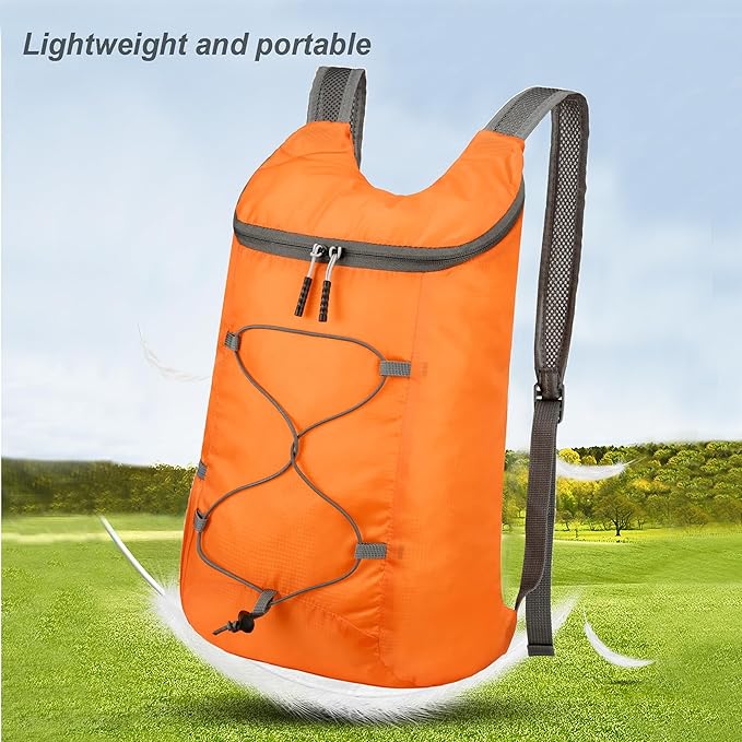 16L Lightweight Foldable Hiking-Backpack Small Packable-Daypack For Travel,Ultralight