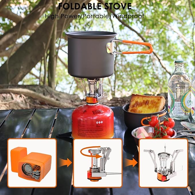 Camping Cookware Mess Kit