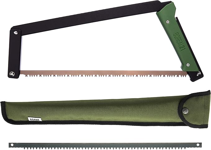 AGAWA - BOREAL21 Tripper Kit - Includes 21" Folding Saw, Nylon Carrying Case, 21" All-Purpose & 21"